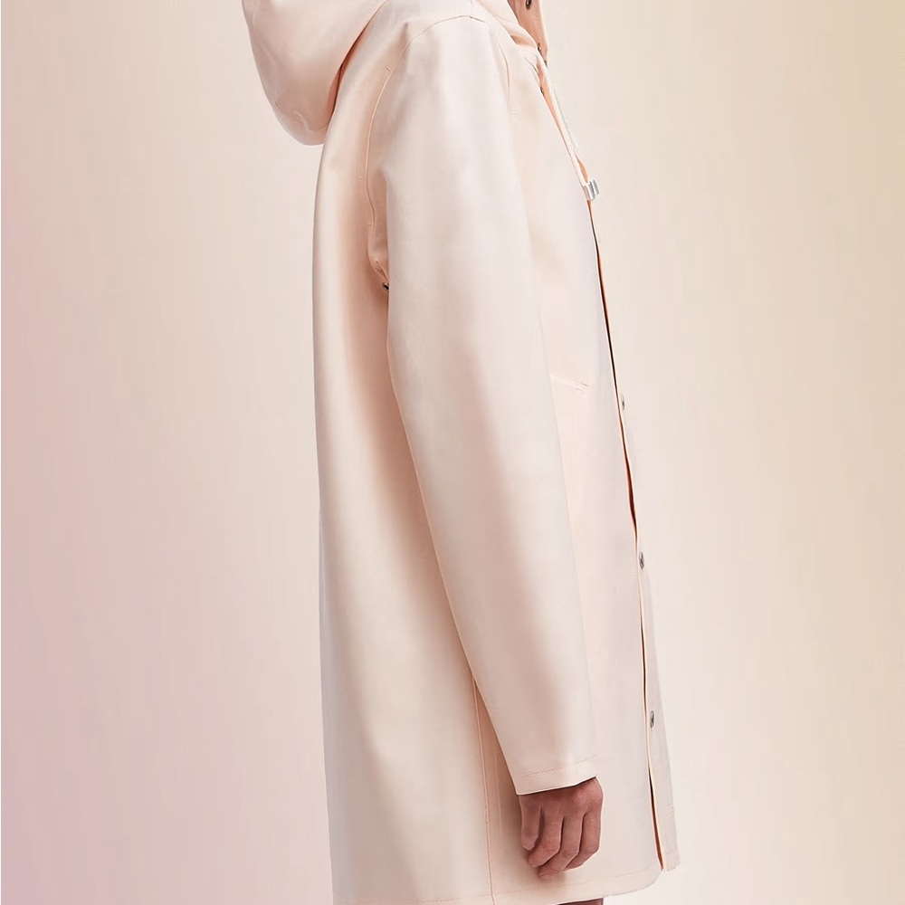 Stutterheim Stockholm Rain Jacket Unisex Light Pink